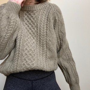 Vintage Sweaters - Vintage Chunky Cable Knit Pullover Sweater Vintage Sweaters - Vintage Chunky Cable Knit Pullover Sweater